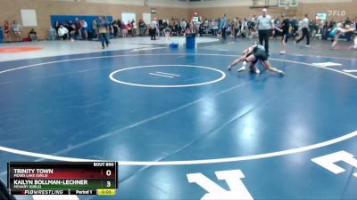 105lbs Cons. Round 2 - Trinity Town, Moses Lake (Girls) vs Kailyn Bollman-Lechner, McNary (Girls)