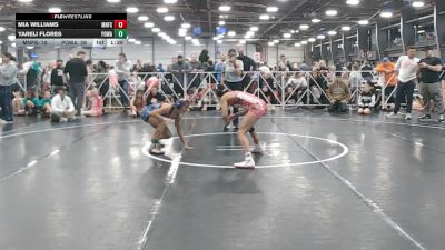 104 lbs Round 2 (10:45 Saturday) - Yareli Flores, POWA vs Mia Williams, Minnesota Funky Singlets