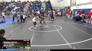 113 lbs Cons. Round 4 - Bryan Castro, Team Jackrabbits vs Brandon Timoteo, Warren High School