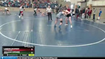 150 lbs Quarterfinal - Landon Shumway, Mountain View vs Breagan Lopshire, Beaver