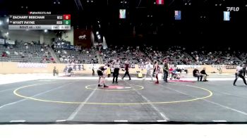 120 lbs Champ. Round 1 - Zachary Beecham, Nelson County vs Wyatt Payne, Henderson County