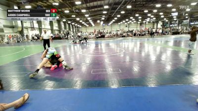 145 lbs Rr Rnd 1 - Matthew Morin, Iron Faith Black - HSB vs Aiden Campbell, TNWC Black - HSB