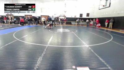 157 lbs Round Of 32 - Coleman Garrett, Fairfield Prep vs Israel Campos, New Haven