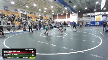 113 lbs Cons. Round 5 - Gabryel Juarez, Garces vs Garen Keshishian, Aliso Niguel