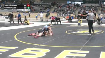 132 lbs Champ. Round 1 - Makyla Folwer, Boyle County vs Sutton Fuller, Union County