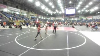 46 lbs Rr Rnd 5 - Brandon Trout Jr., Westen Nebraska Elite vs Michael Gonzales, Mile High WC