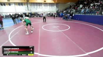 150 lbs Semifinal - Konnor Kendrick, Coconino vs Canyon Kirkman, Flagstaff