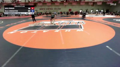 180 B Cons. Round 3 - Ella Creighton, Wisconsin-Ohskosh vs Sifa Feruzi, Illinois Wesleyan