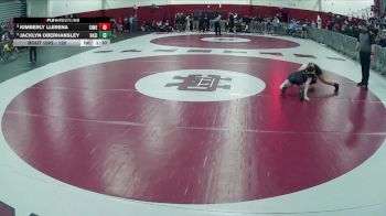 120 lbs Round 1 - Kimberly Llerena, Cimarron Memorial vs Jacklyn Oberhansley, Basic