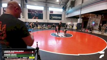 65 lbs Quarterfinal - Jaxson Bartholomew, Spartan Mat Club vs Parker Grant, 512 Outlaw Wrestling