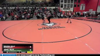 138 lbs Cons. Round 2 - Braden Kelly, Belleville (EAST) vs Henry Selof, New Lenox (PROVIDENCE CATHOLIC)