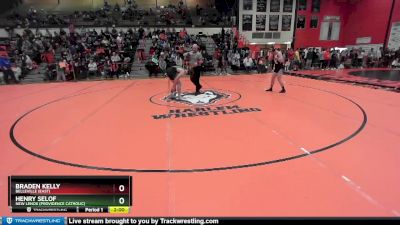 138 lbs Cons. Round 2 - Braden Kelly, Belleville (EAST) vs Henry Selof, New Lenox (PROVIDENCE CATHOLIC)