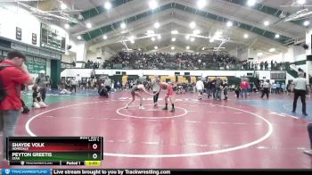 145 lbs Quarterfinal - Peyton Greetis, Star vs Shayde Volk, Homedale