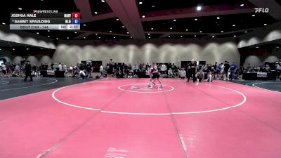 144 lbs Champ. Round 2 - Joshua Hale, Maryland vs Sammy Spaulding, New Jersey
