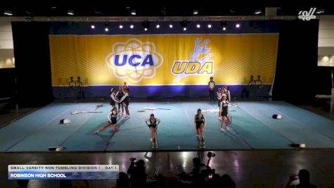 Robinson High School [2025 Small Varsity Non Tumbling Division I Day 1] 2025 UCA Florida Regional