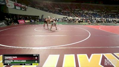 5A-150 lbs Cons. Round 1 - Tanner Pape, South Albany vs Ezequiel Agala-Liago, Silverton