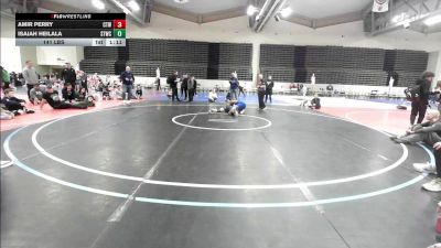 141 lbs Quarterfinal - Amir Perry, Cordoba Trained MS vs Isaiah Heilala, Shore Thing Wave