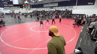 120 lbs Champ. Round 3 - Uriah Correa, Credo vs Anthony Rodriguez, Jr., ChurchBoyz WC