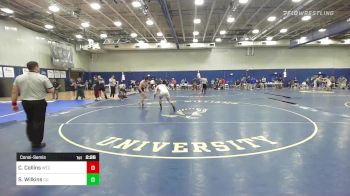 184 lbs Consolation - Connor Collins, Wisconsin-Eau Claire vs Sampson Wilkins, Castleton