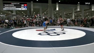 61 lbs Champ. Round 4 - Elijah Cortez, Gilroy High School Wrestling vs Isaiah Schaefer, Maurer Coughlin Wrestling Club