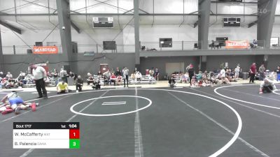 144 lbs Semifinal - Waylon McCafferty, Mat Rats Rebooted vs Benjamin Palencia, Damaged Ear WC