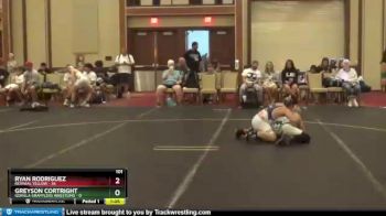 101 lbs Quarterfinals (8 Team) - Ryan Rodriguez, Revivial Yellow vs Greyson Cortright, Gorilla Grapplers Wrestling