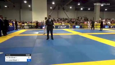Henrique De Olivei vs Cicero Livio Ribeir 2021 American National IBJJF Jiu-Jitsu Championship