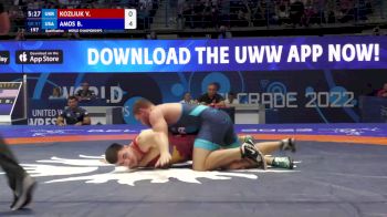 97 kg Qualif. - Vladen Kozliuk, Ukraine vs Braxton James Amos, United States