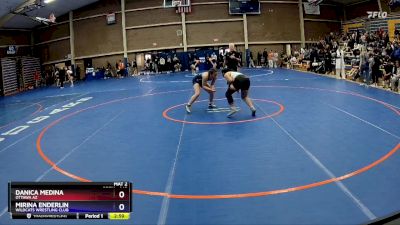 145 lbs Cons. Round 2 - Danica Medina, Ottawa AZ vs Mirina Enderlin, Wildcats Wrestling Club