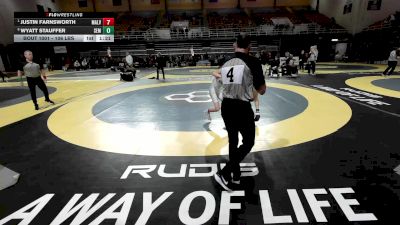 106 lbs Semifinal - Justin Farnsworth, Malvern vs Wyatt Stauffer, Wyoming Seminary