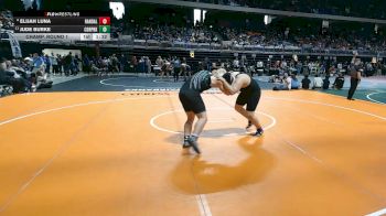 5A 285 lbs Champ. Round 1 - Jude Burke, Cedar Park vs Elijah Luna, Canyon Randall
