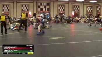125 lbs Semis & 1st Wrestleback (8 Team) - Nick Schwartz, Olympic vs Gryffin Alfalla, Revival Aqua