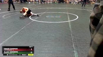80 lbs Round 1 (4 Team) - Travis Chapman, Neighborhood vs Elijah Wineberg, Dayton Bandits