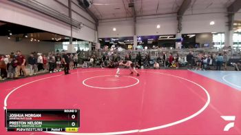 132 lbs Round 3 - Joshua Morgan, Spartan Mat Club vs Preston Nelson, Mesquite Wrestling Club