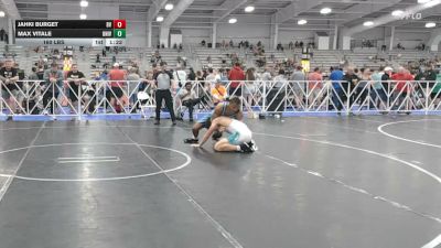 160 lbs Rr Rnd 1 - Jahki Burget, Buffalo Valley Red - HSB vs Max Vitale, University Hawks Wrestling Club - HSB