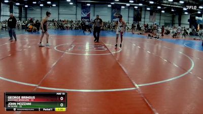 120 lbs Rd# 9- 2:15pm Saturday Final Pool - John Mozzani, PA Silver vs George Bringus, Backyard Brawlers