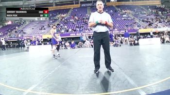 184 lbs Round 2 (6 Team) - Jeremy Manibog, CSU Bakersfield vs Nick Fox, Northern Iowa