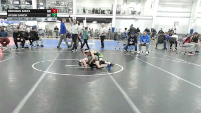 63 lbs Consi Of 4 - Benjamin Atkas, Refinery WC vs Ayden Garcia, Grizzlies Wr Ac