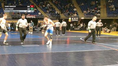 175 lbs Semifinal - Kane Gregor, Union City vs Levi Foust, Ligonier Valley