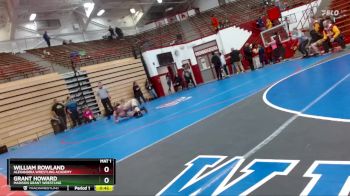 165 lbs 3rd Place Match - William Rowland, Alexandria Wrestling Academy vs Grant Howard, Madison Grant Wrestling