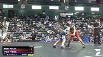 106 lbs Semifinal - Brody Ashley, MI vs Kagan Painter, PA