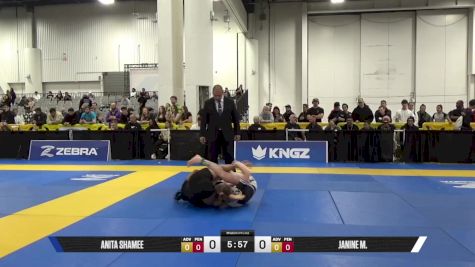 JANINE M. vs ANITA SHAMEE 2025 World IBJJF Jiu-Jitsu No-Gi Championship