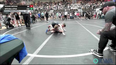 64 lbs Semifinal - Jaxson Weldon, Shelton Wrestling Academy vs Mitchell Little, Standfast