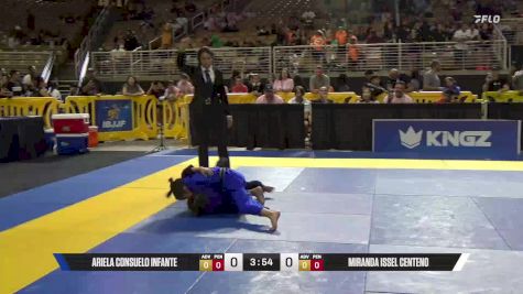 Miranda Issel Centeno vs Ariela Consuelo Infante 2025 Pan Kids Jiu-Jitsu IBJJF Championship