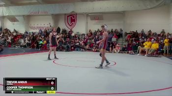 132 lbs Champ. Round 1 - Trevor Angus, Uintah vs Cooper Thompson, Rocky Mountain