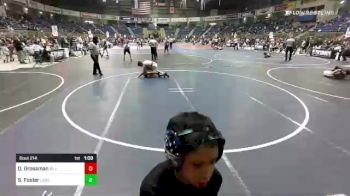 123 lbs Round Of 16 - Devin Grossman, Billings WC vs Silas Foster, Legends Of Gold