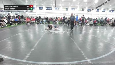 96 lbs Final - John Christman, Freakztyle Wrestling - HS vs Rylee Miller, TB Legacy - HS