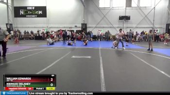 84 lbs Round 1 (8 Team) - William Edwards, 4M vs Kiernan Delaney, Warhawks Black
