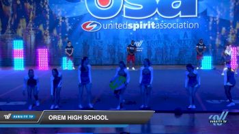 Orem High School [2019 Large Varsity Show Cheer Intermediate (17-20) Day 1] 2019 USA Spirit Nationals
