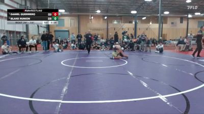 141 lbs Semifinal - Daniel Guerrero, Eastern Oregon University vs Blake Runion, Corban University